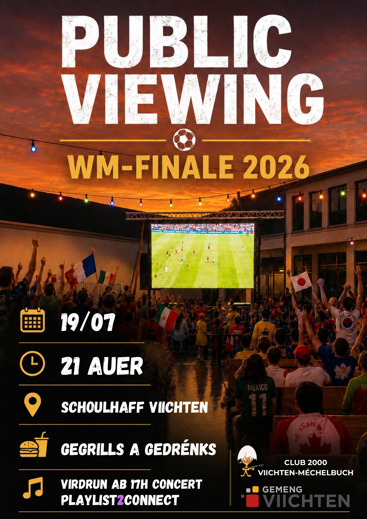 Public Viewing WM-Finale 2026