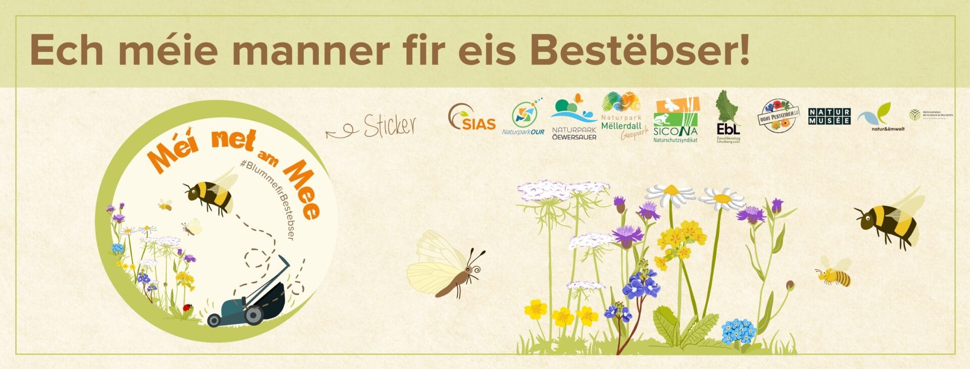 Campagne "Méi net am Mee" 2026