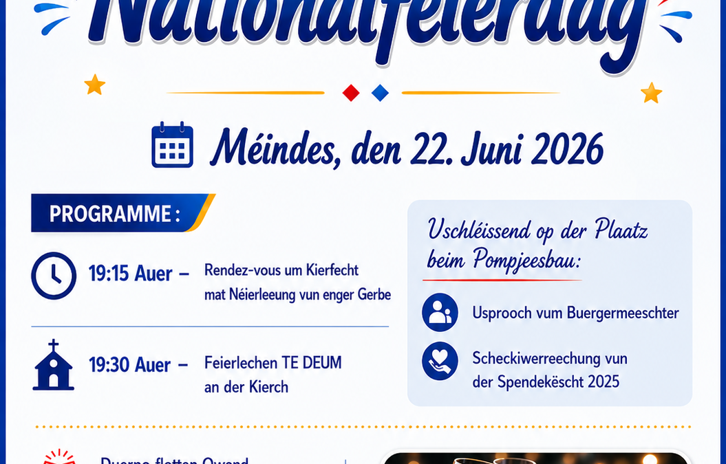 Nationalfeierdag 2026