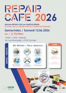 Repair Café den 13. Juni 2026 zu Viichten am Festsall