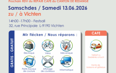 Repair Café den 13. Juni 2026 zu Viichten am Festsall