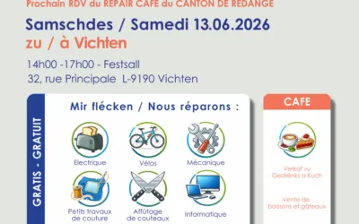 Repair Café den 13. Juni 2026 zu Viichten am Festsall